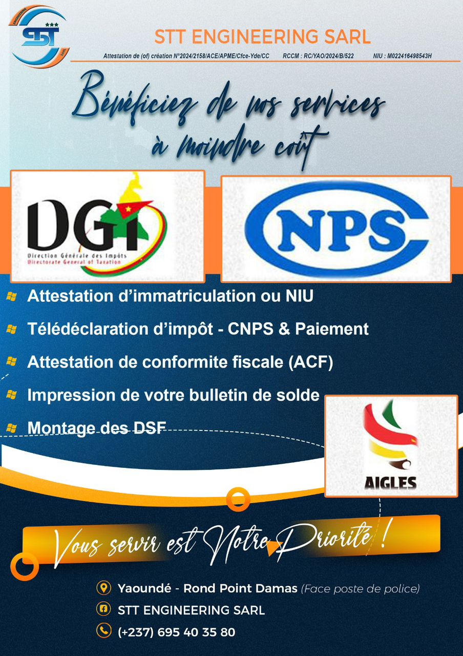 Impôts, CNPS & DSF