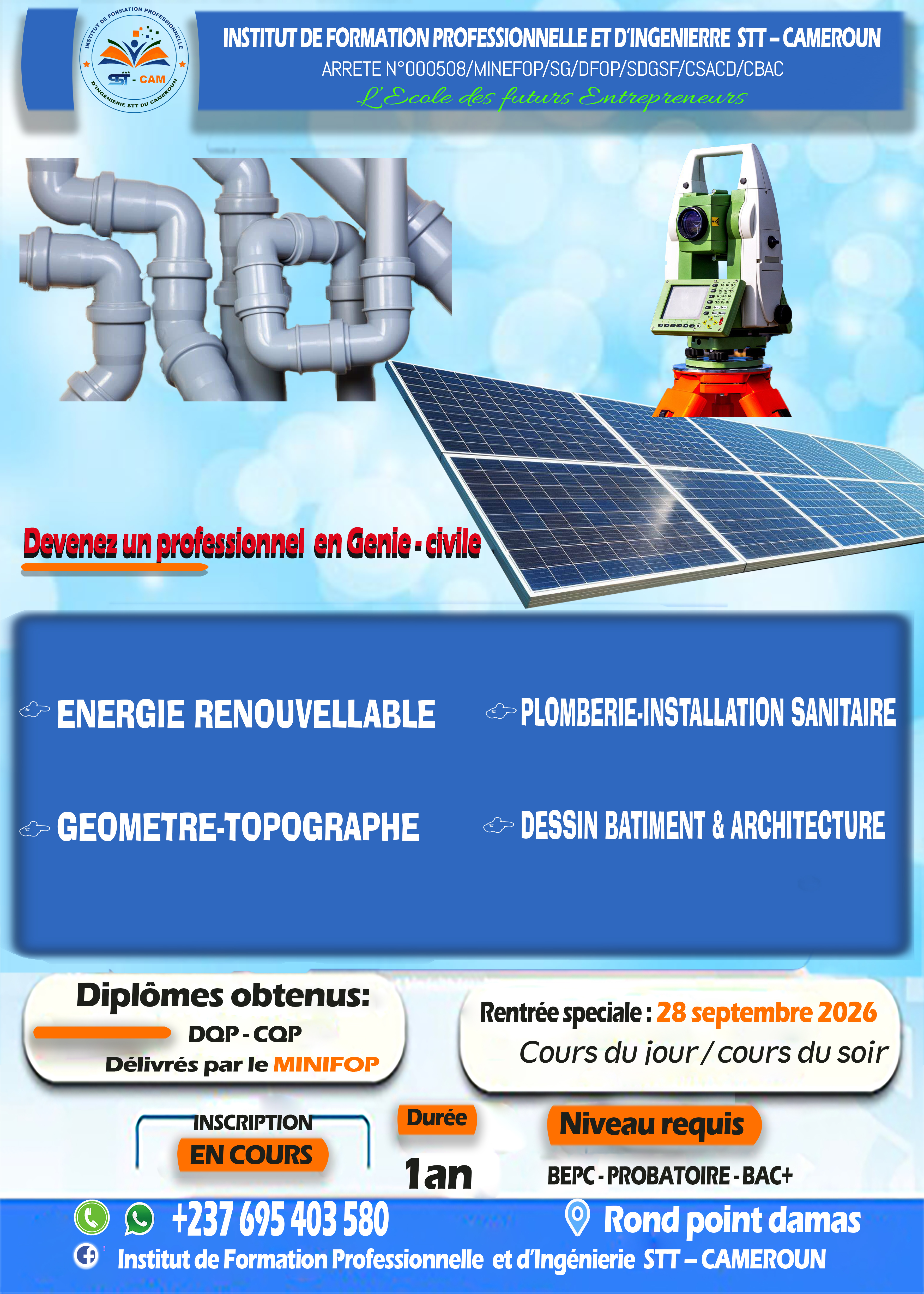 Flyer Genie Civil